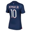 Virallinen Fanipaita Paris Saint-Germain 2023-24 Neymar Jr 10 Kotipelipaita - Naisten